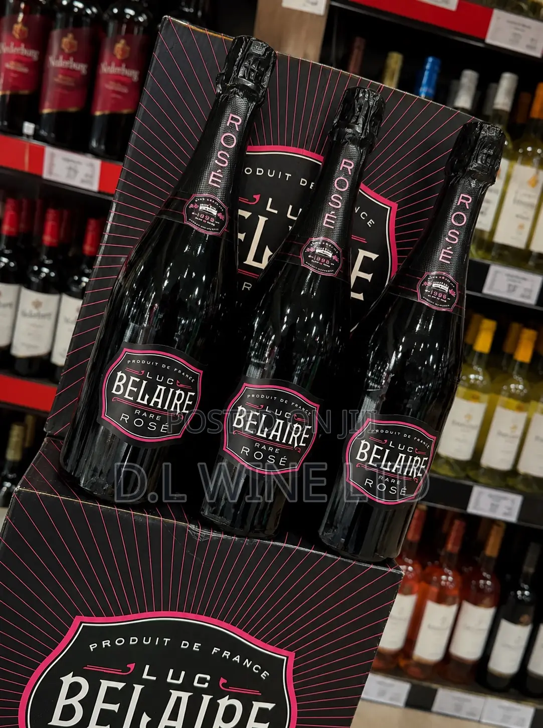 Luc Belaire Rare Rosé (Light) Carton of 12 Bottles