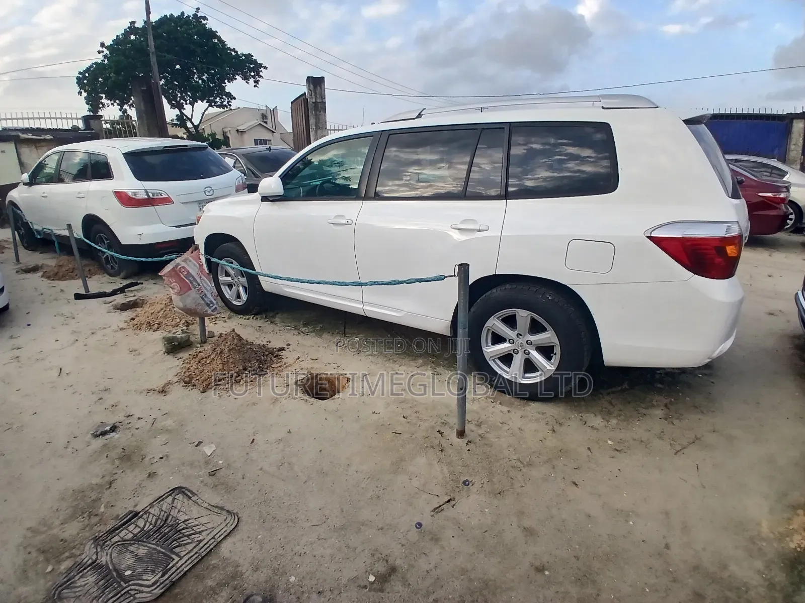 Toyota Highlander 2008 White