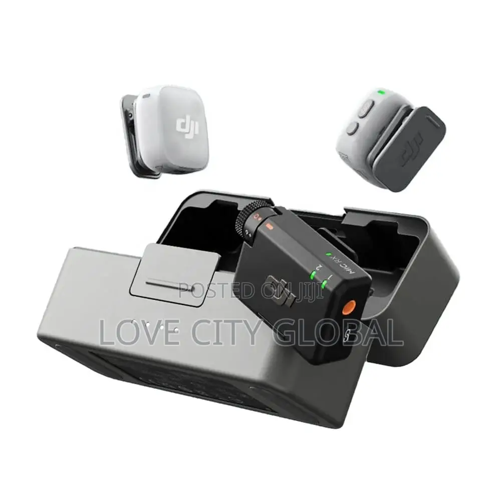DJI Mic Mini 2 (2 TX+ 1 RX +Case) ANC Wireles Microphone Camera/iPhone