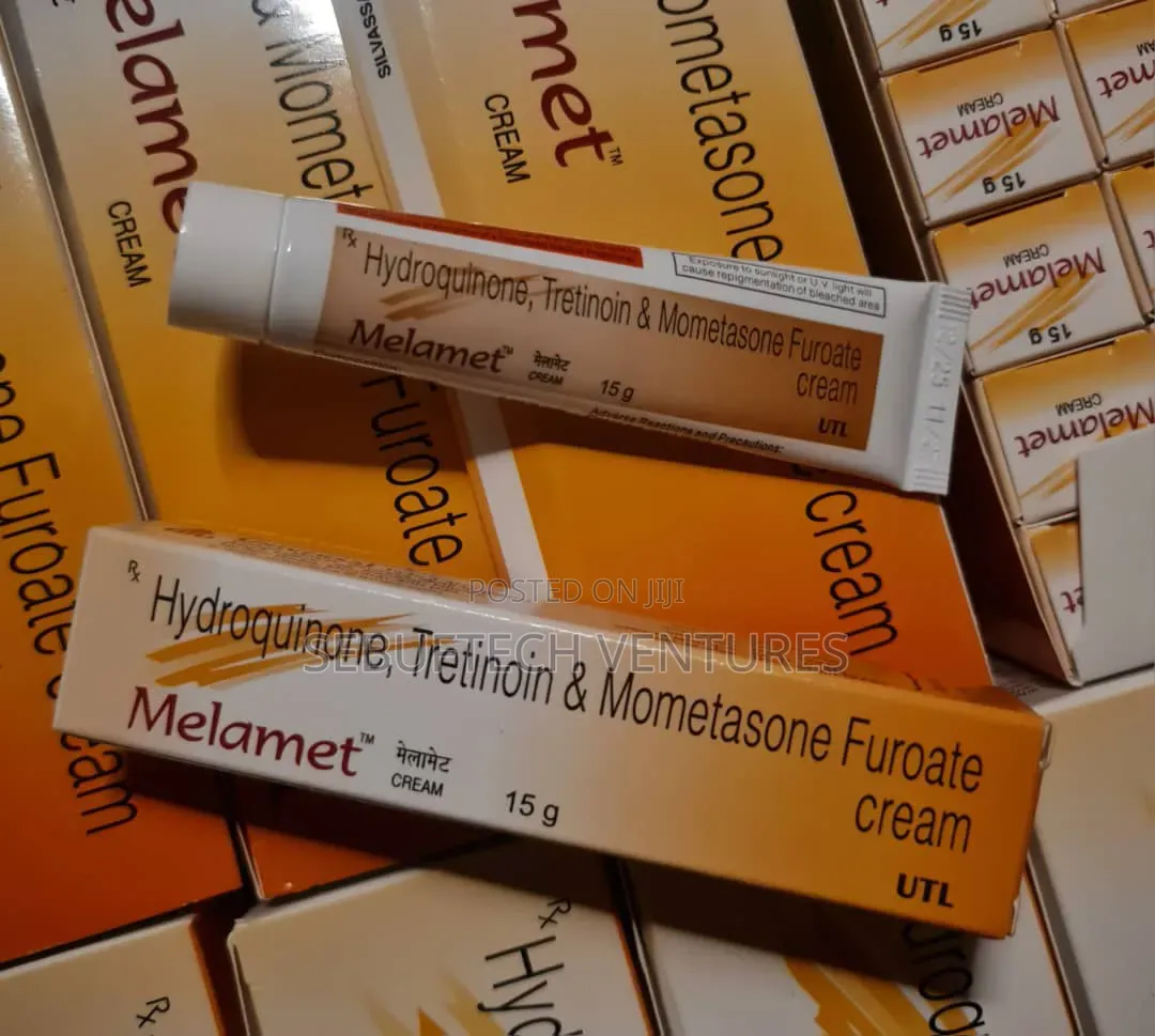 Melamet Hydroquinone, Tretinoin and Mometasone Furoate Cream 15g