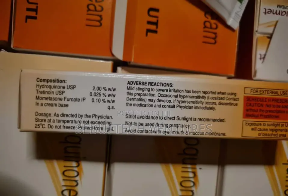 Melamet Hydroquinone, Tretinoin and Mometasone Furoate Cream 15g