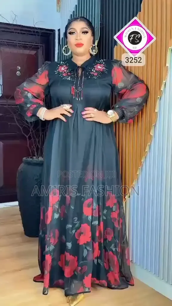 Turkey Beautiful Silk Long Gown
