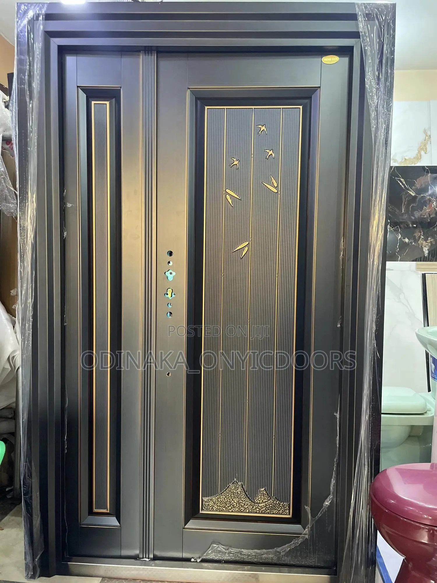 8ft by 4ft Copper Cast (Sky Birds Design)