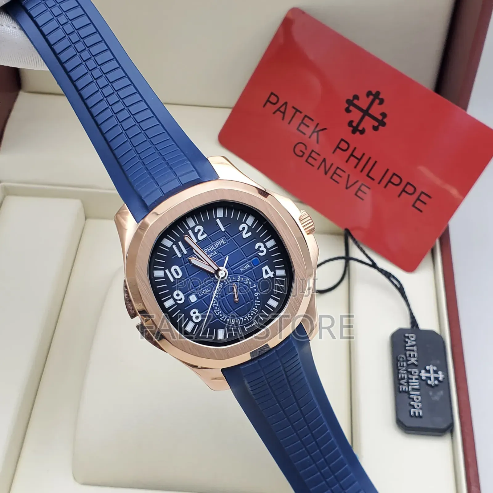 Patek Philippe Rubber Wristwatch (Mechanical Movement)
