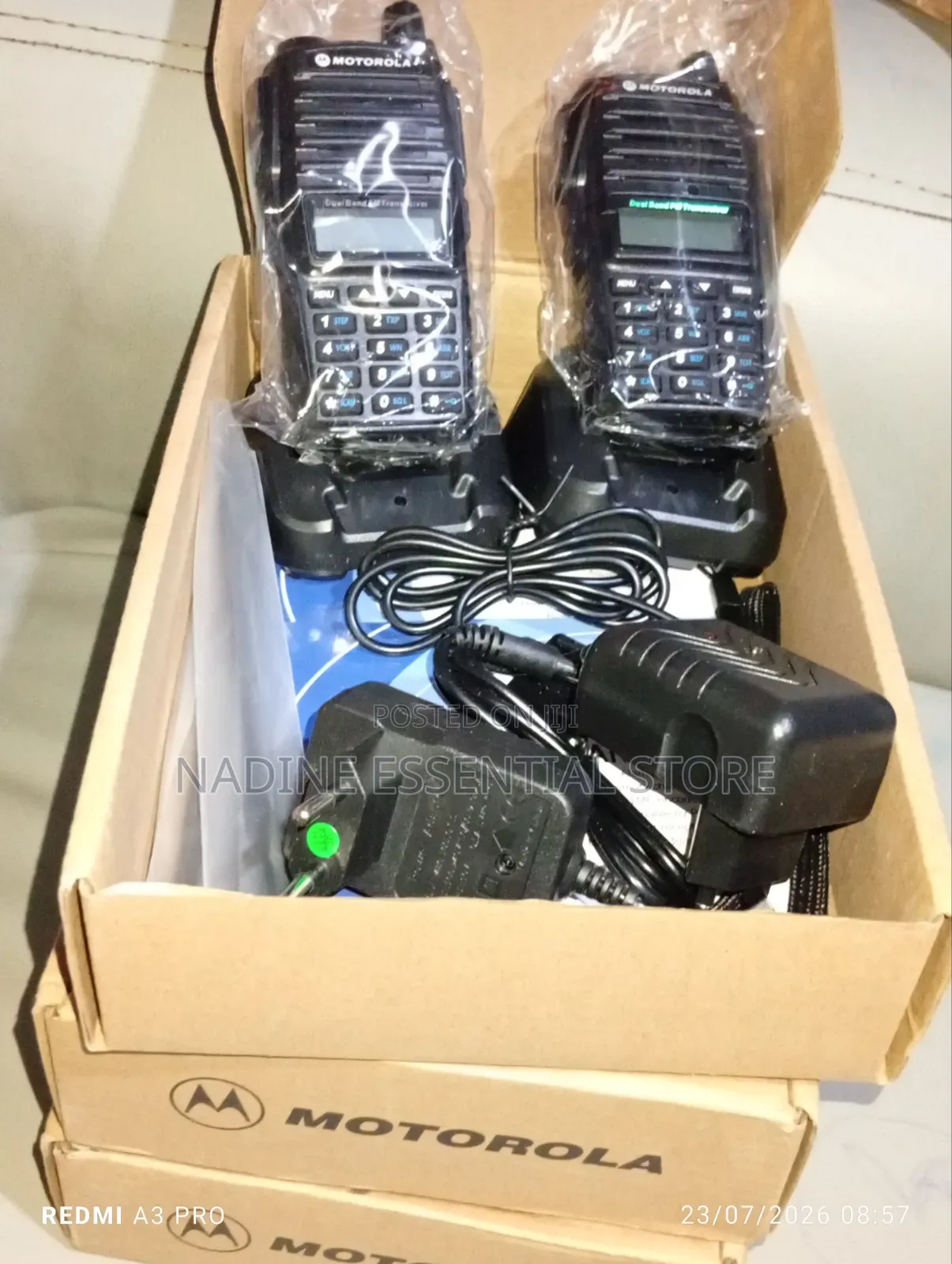 Motorola GP-399 Dual-Band Walkie
