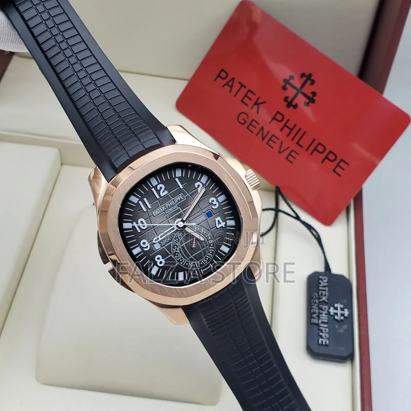 Patek Philippe Rubber Wristwatch (Mechanical Movement)