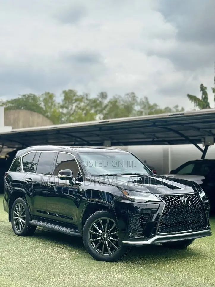 New Lexus LX 600 2024 Black