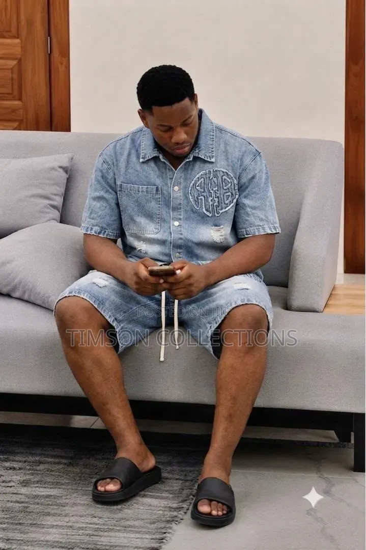 Best Quality Luxury Short Jean Up and Down