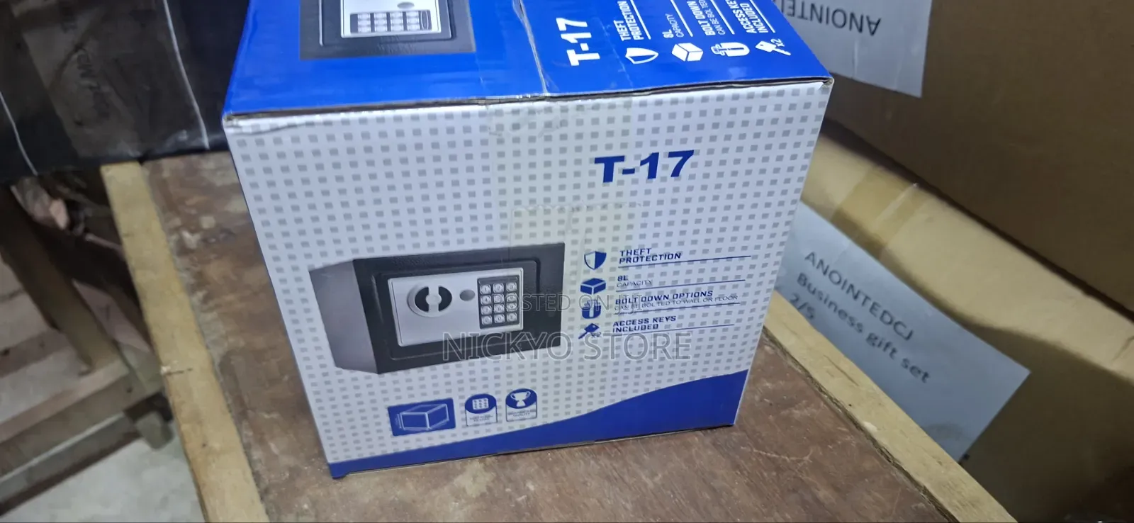 T-17 Digital Electronic Safe Box (8L)