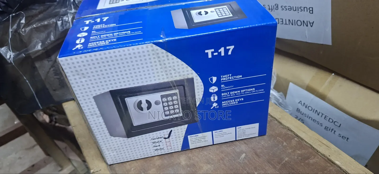 T-17 Digital Electronic Safe Box (8L)