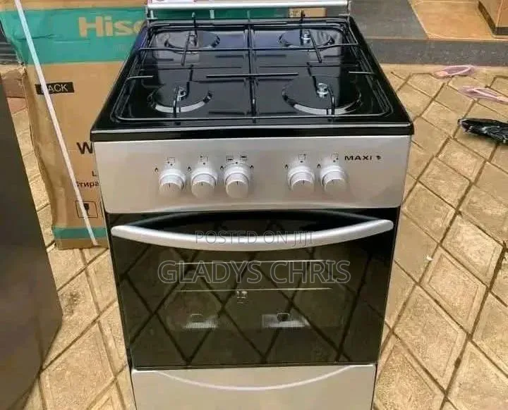 Maxi 50/50 Standing Gas Cooker 4 Gas
