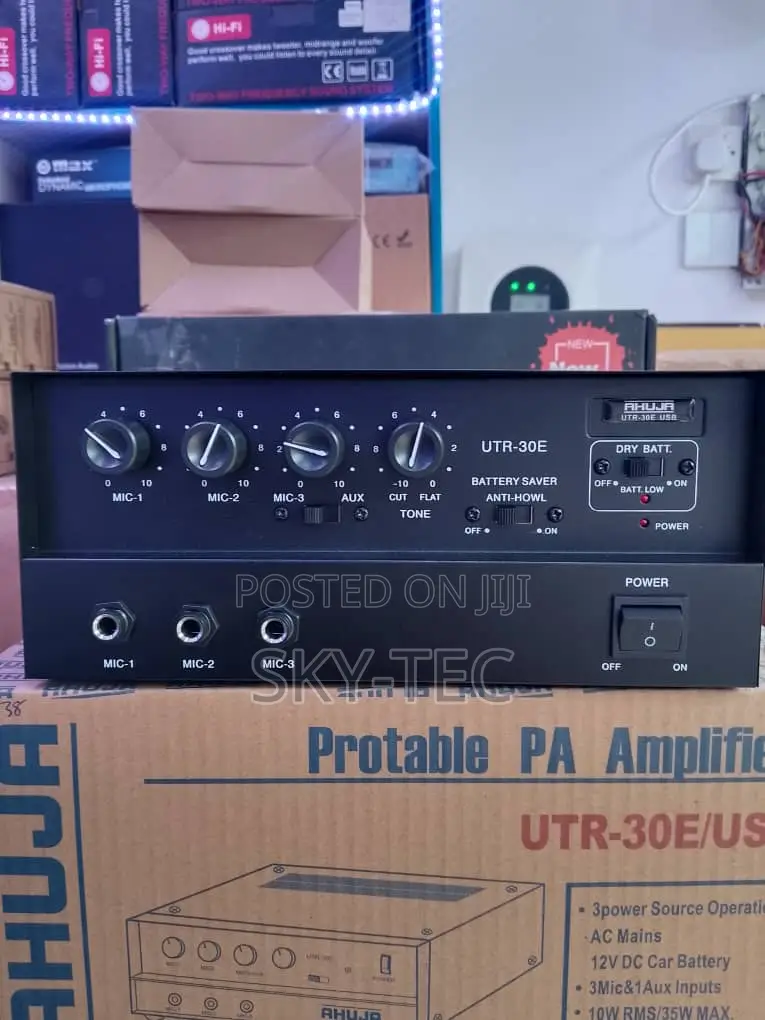 Original Ahuja Utr30e/USB Amplifier With Aux