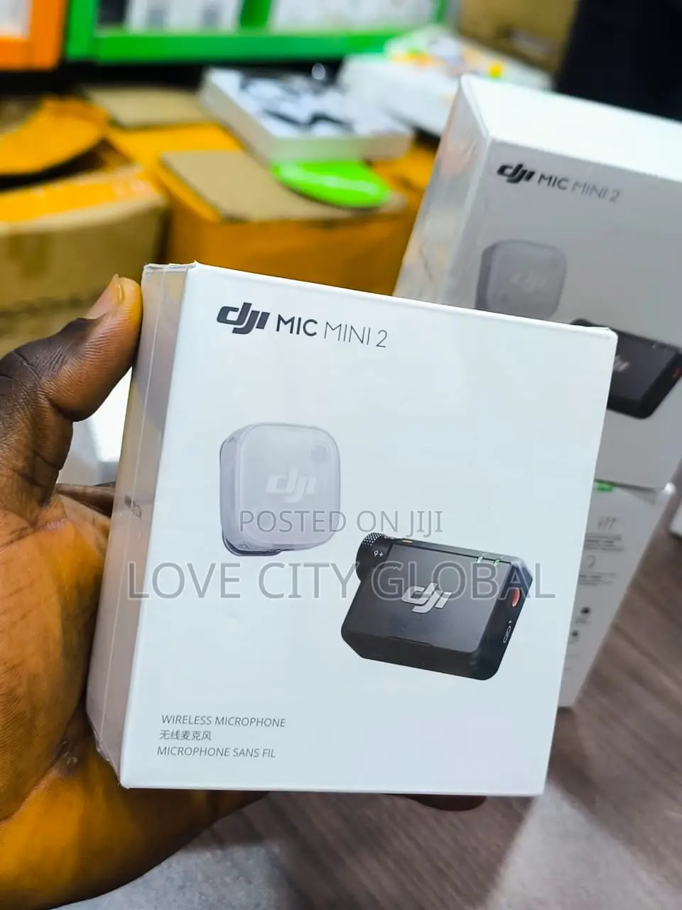 DJI Mic Mini 2 (1TX + 1 RX) Microphone, 48h for Camera, iPhone/Android