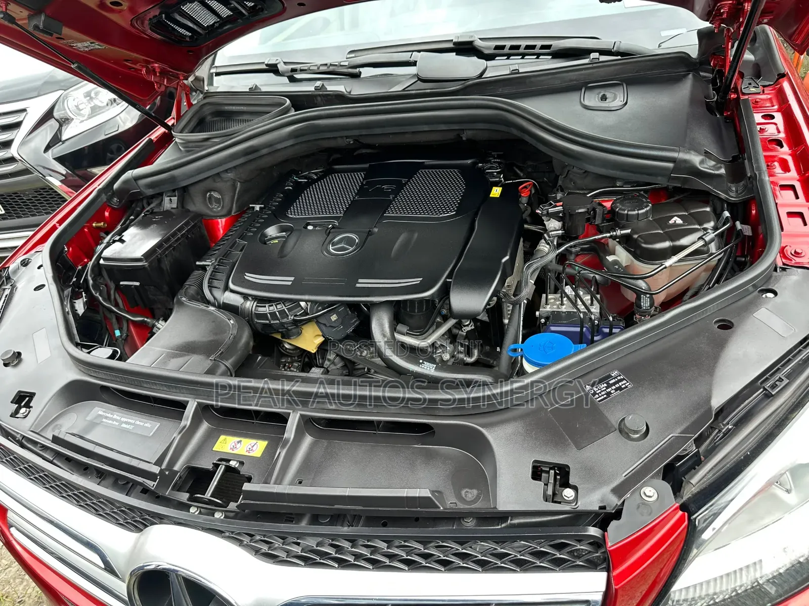 Mercedes-Benz GLE-Class 2016 Red