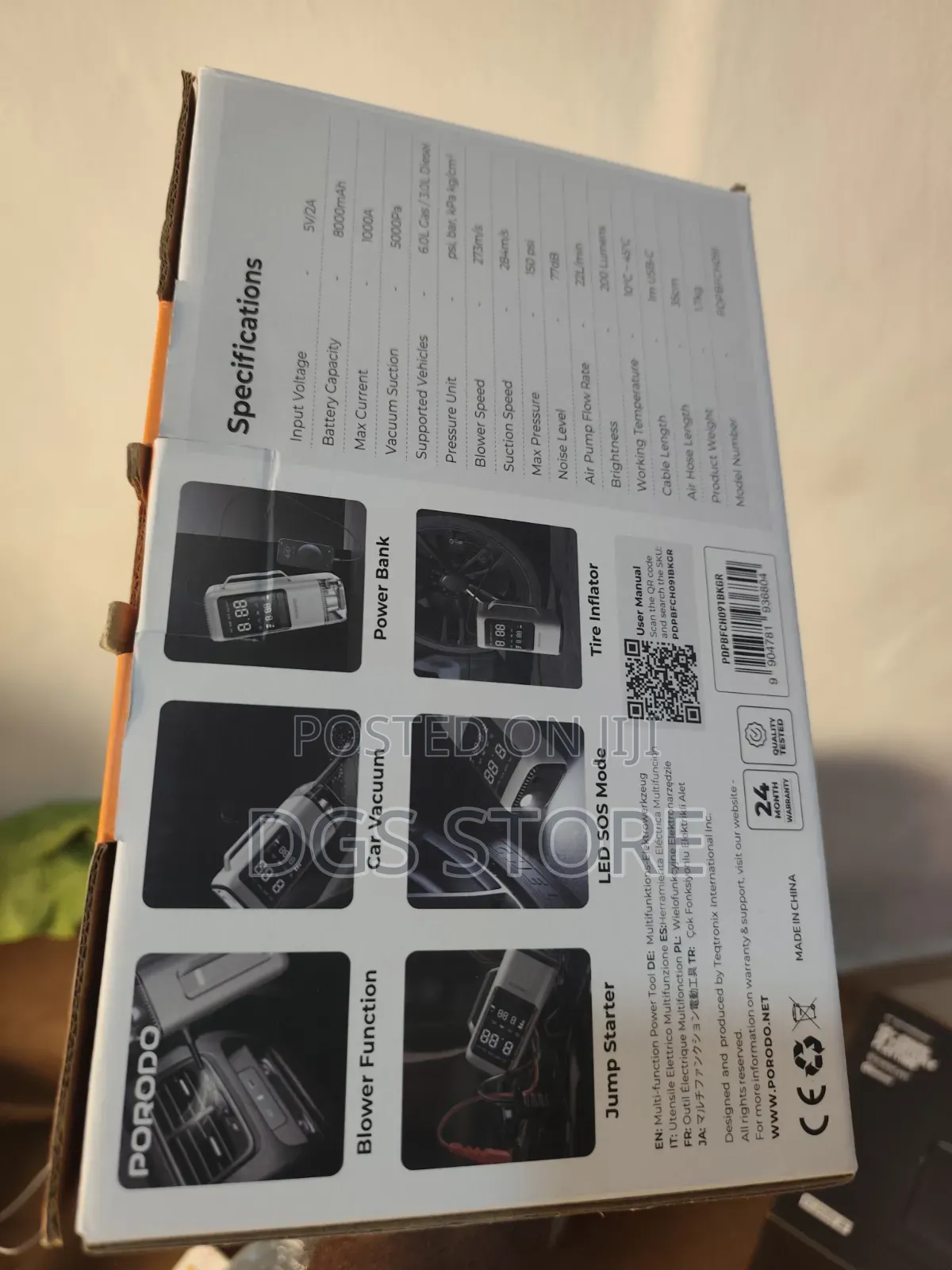 Porodo Multi Functional 6in1 Power Tool