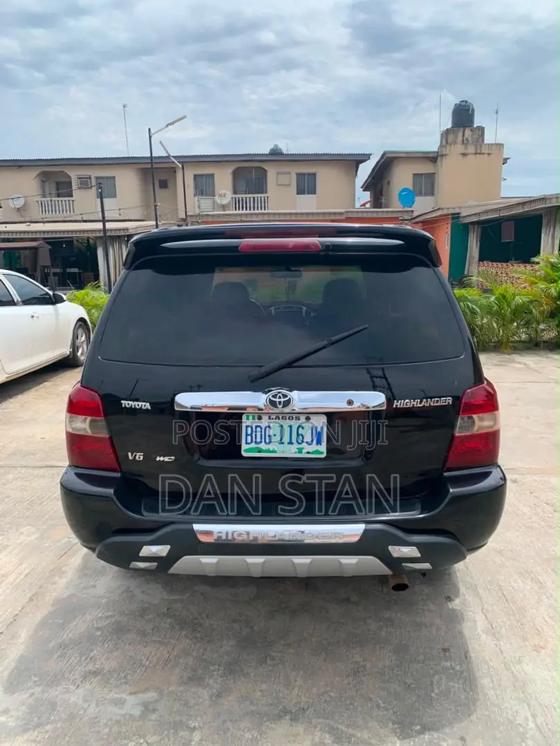 Toyota Highlander 2006 Black