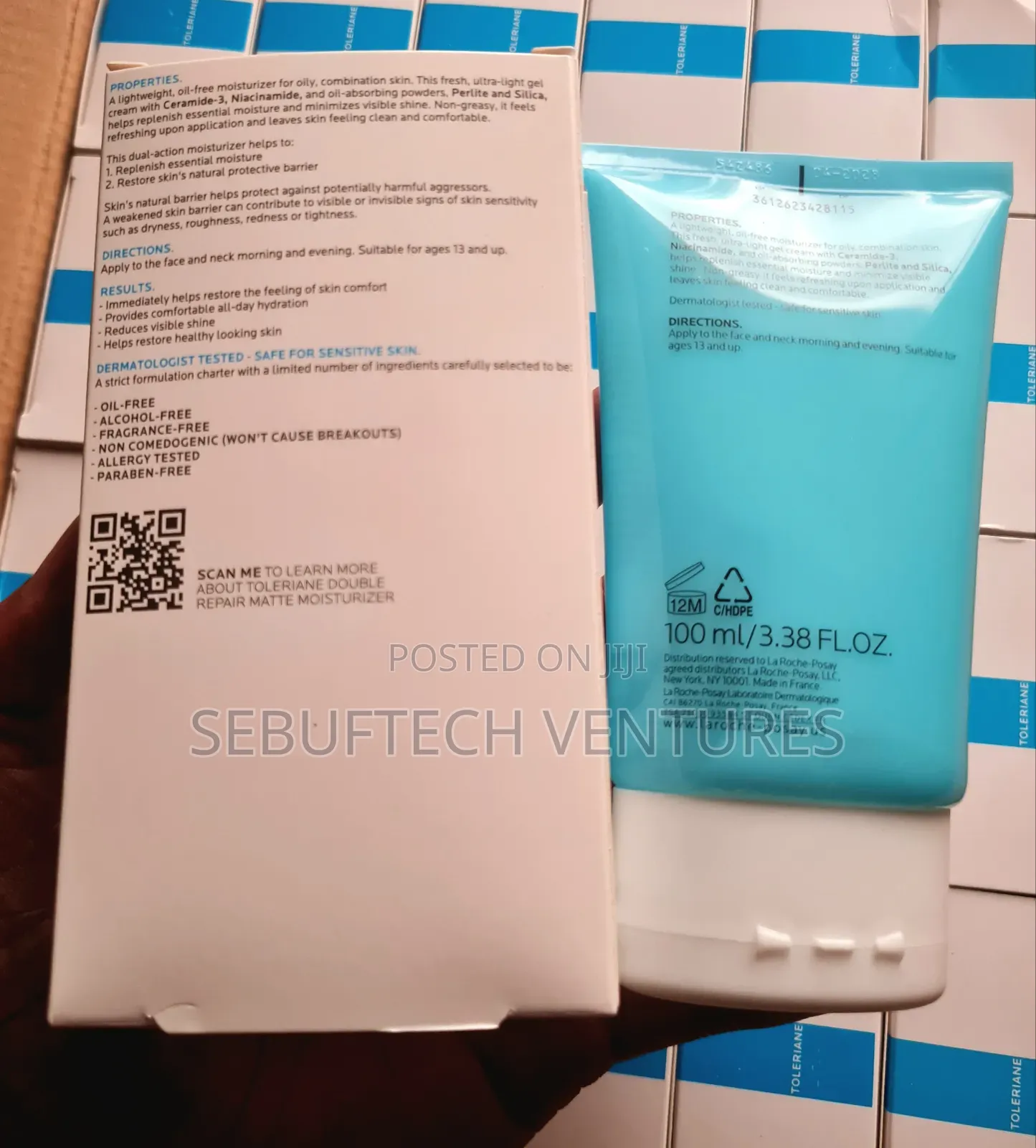La Roche-Posay Toleriane Double Repair Matte Moisturizer - 100ML