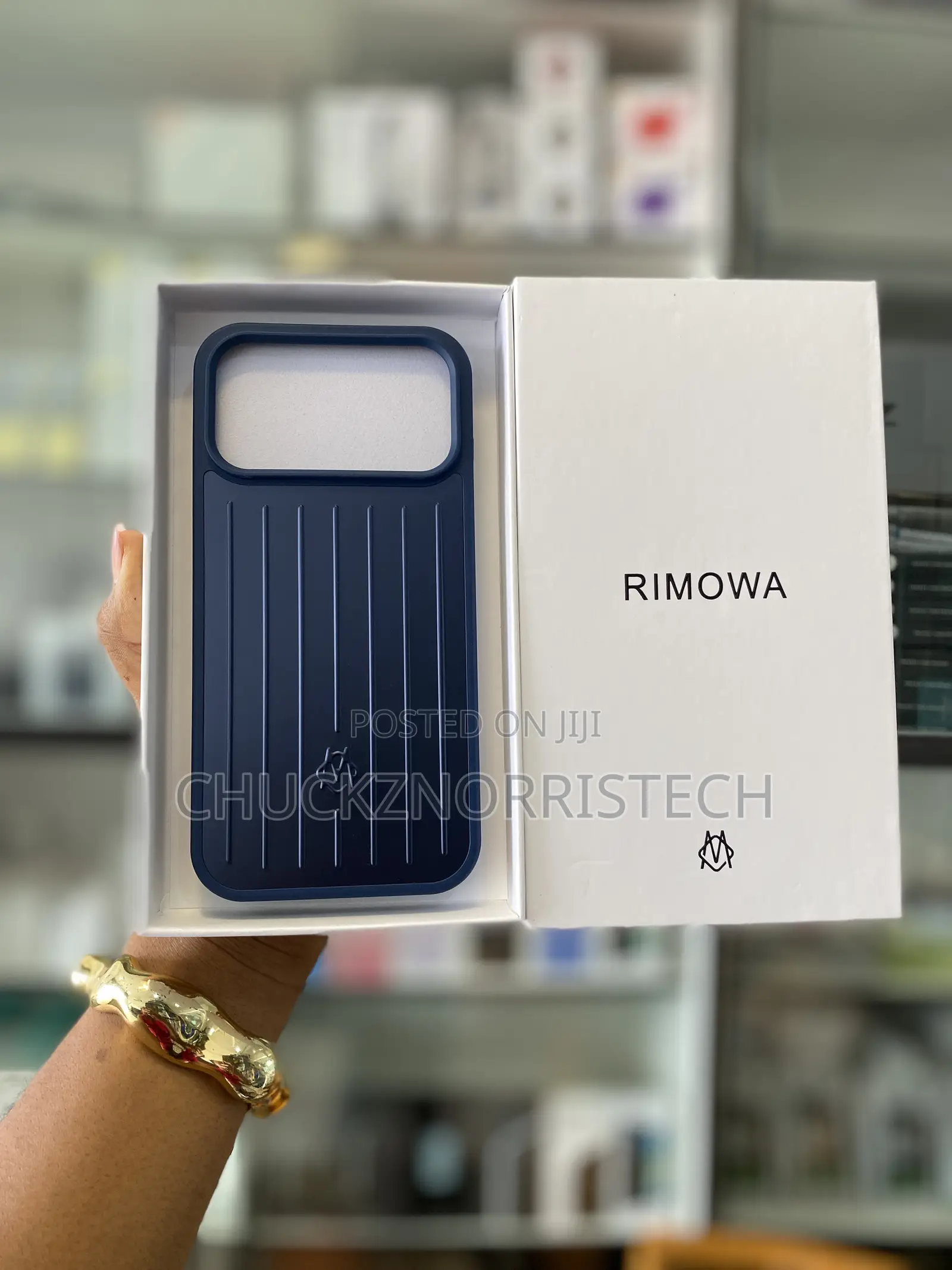 Rimowa Case 17 Pro Max Deep Blue