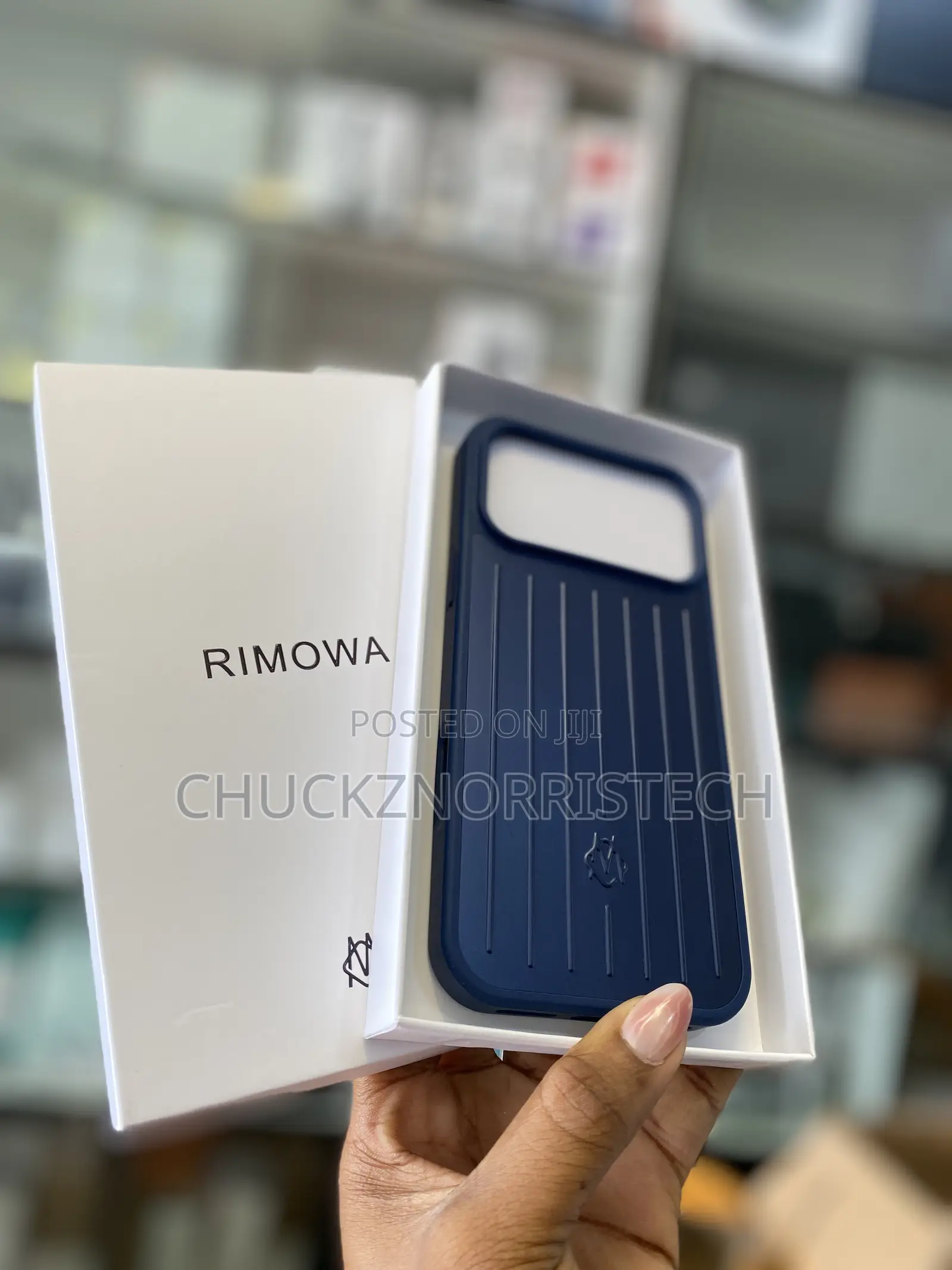 Rimowa Case 17 Pro Max Deep Blue