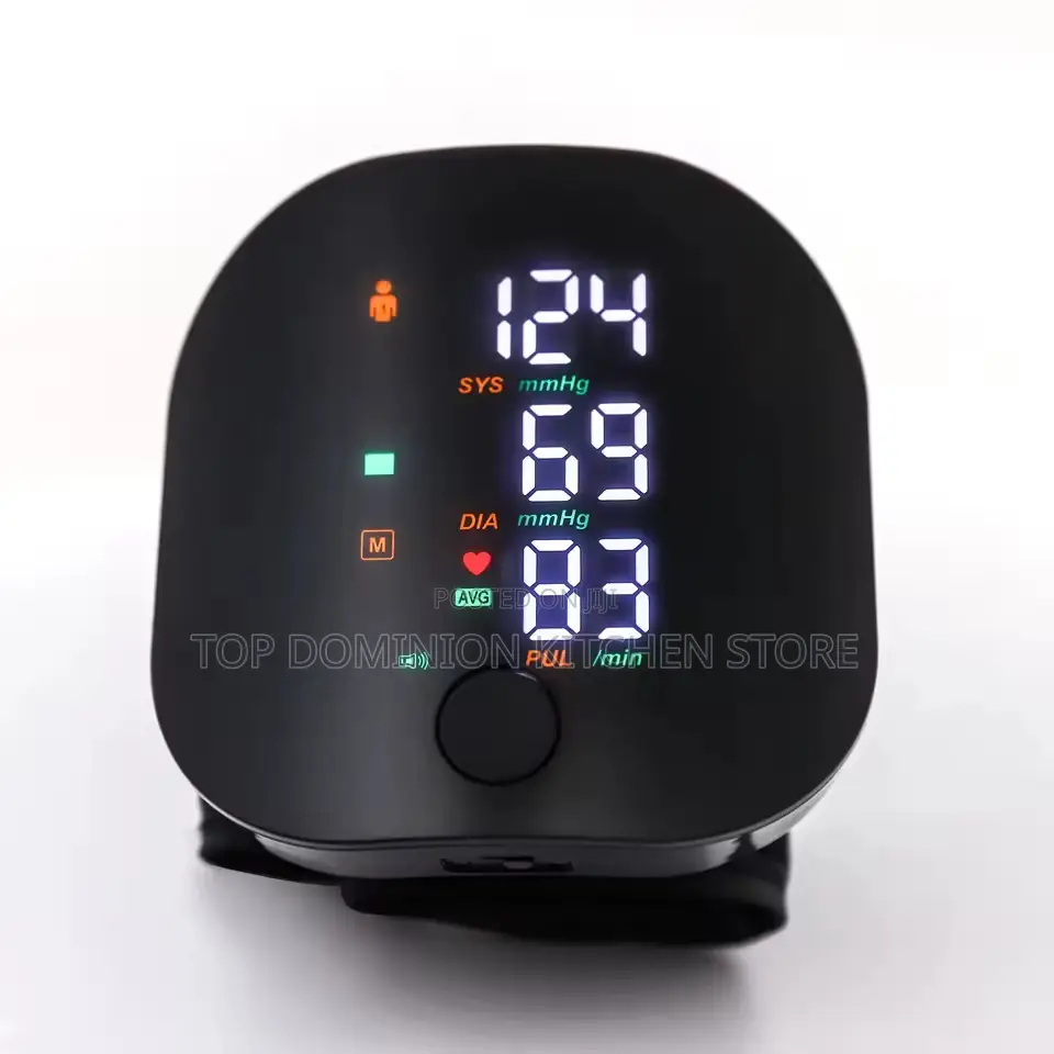 Rechargeable Wrist Blood Pressure Monitor