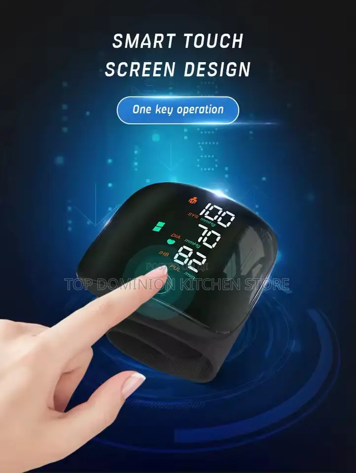 Rechargeable Wrist Blood Pressure Monitor
