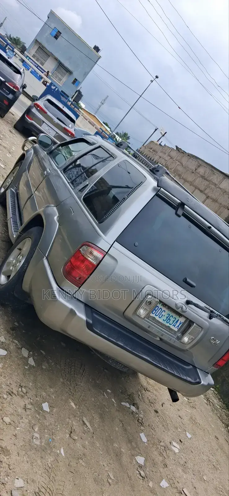 Infiniti QX4 2002 Silver