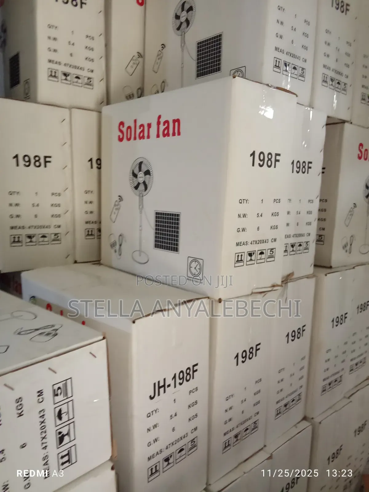 AC/DC Solar Rechargeable Fan + Bulb