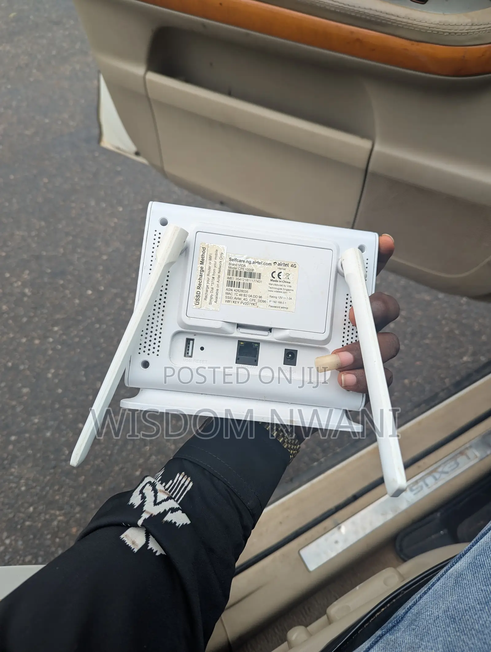 Airtel Wifi Router