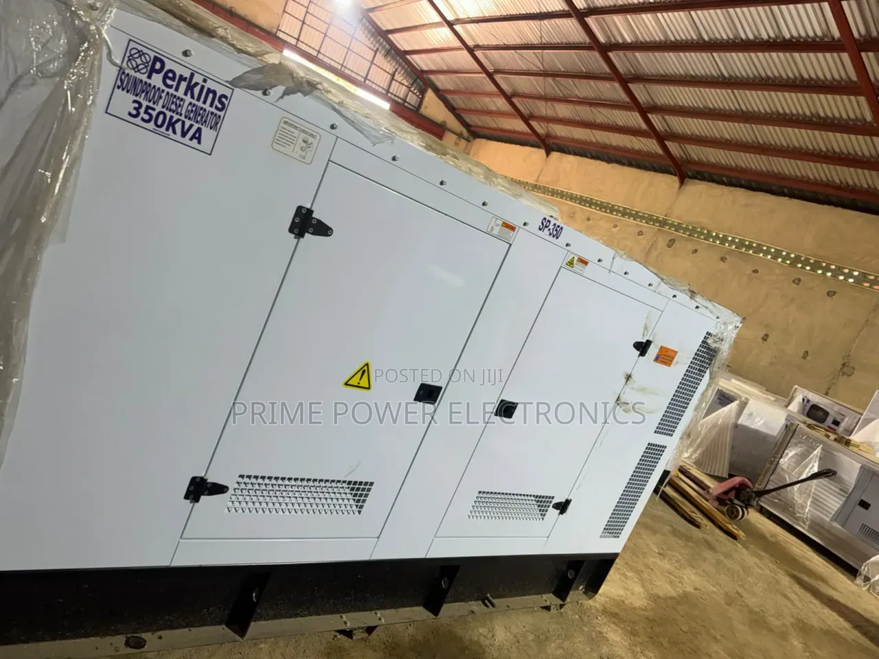 Heavy-Duty 350kVA Silent Diesel Generator for Industrial Use