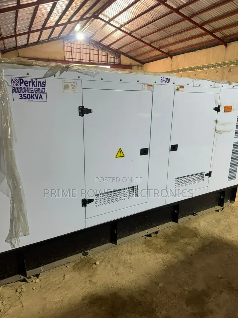 Reliable 350kVA Soundproof Generator With 100% Copper Alternator