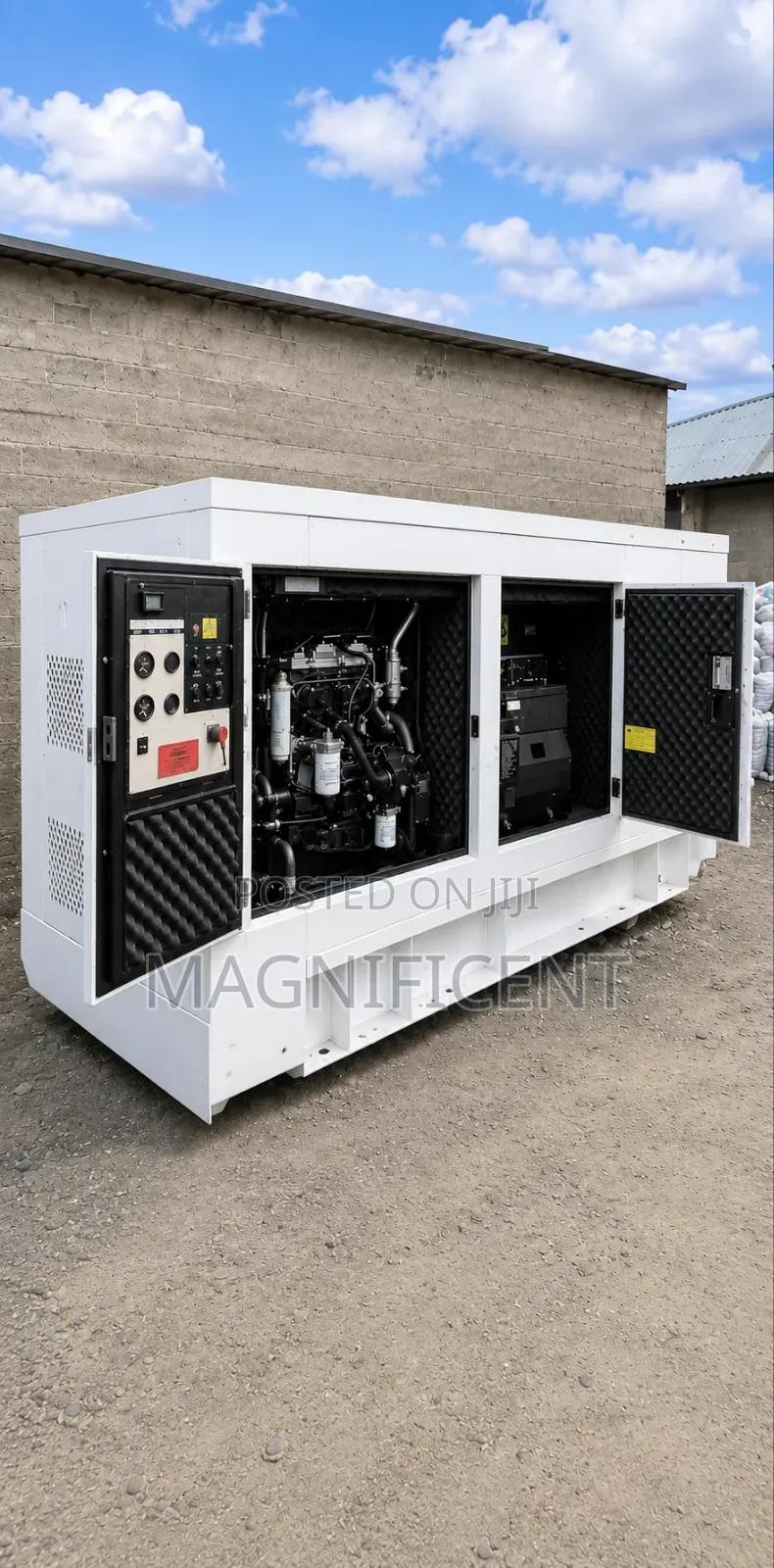 Foreign Used Perkins 30kva Soundproof Diesel Generator