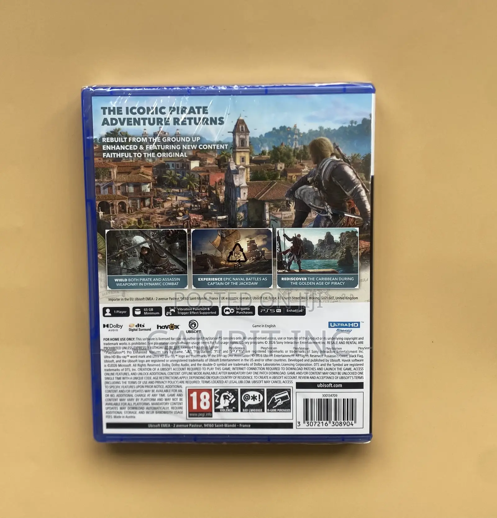 Playstation 5 Assassins Creed Black Flag Resynced