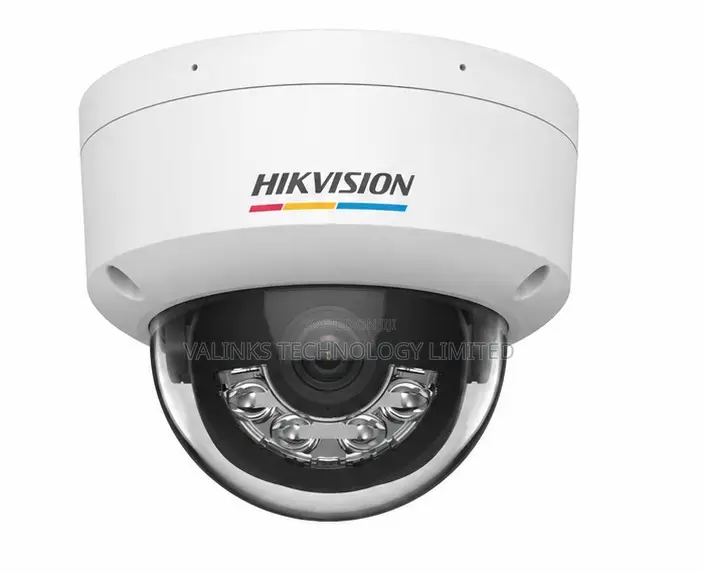 Hikvision 4 MP ColorVu Smart Hybrid Light Fixed Dome Network Camera