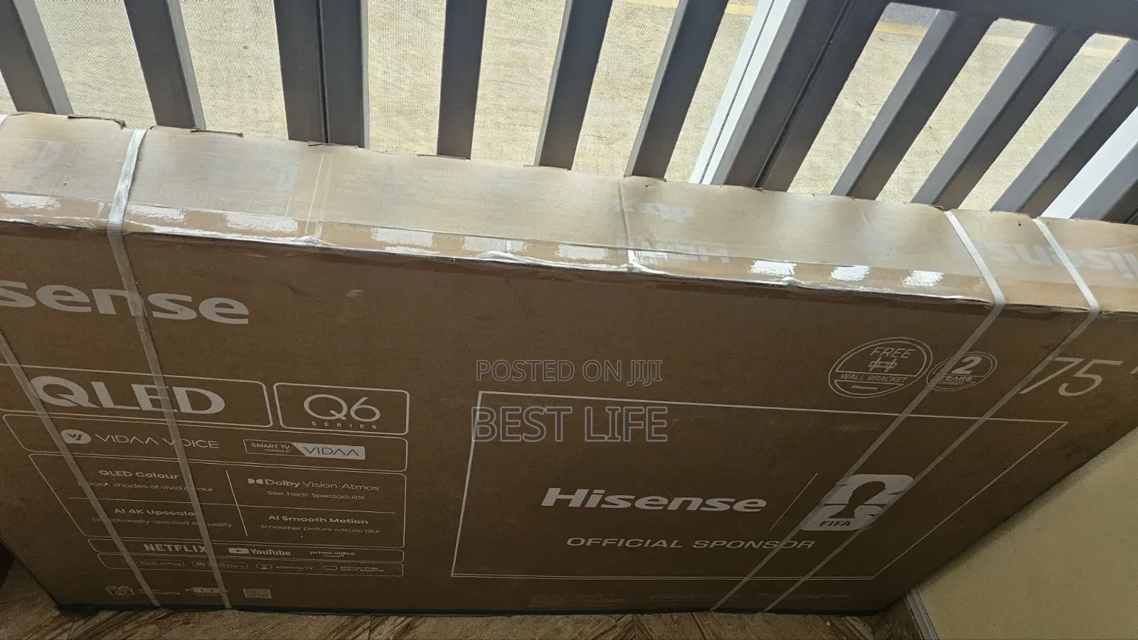 75" Hisense Smart TV