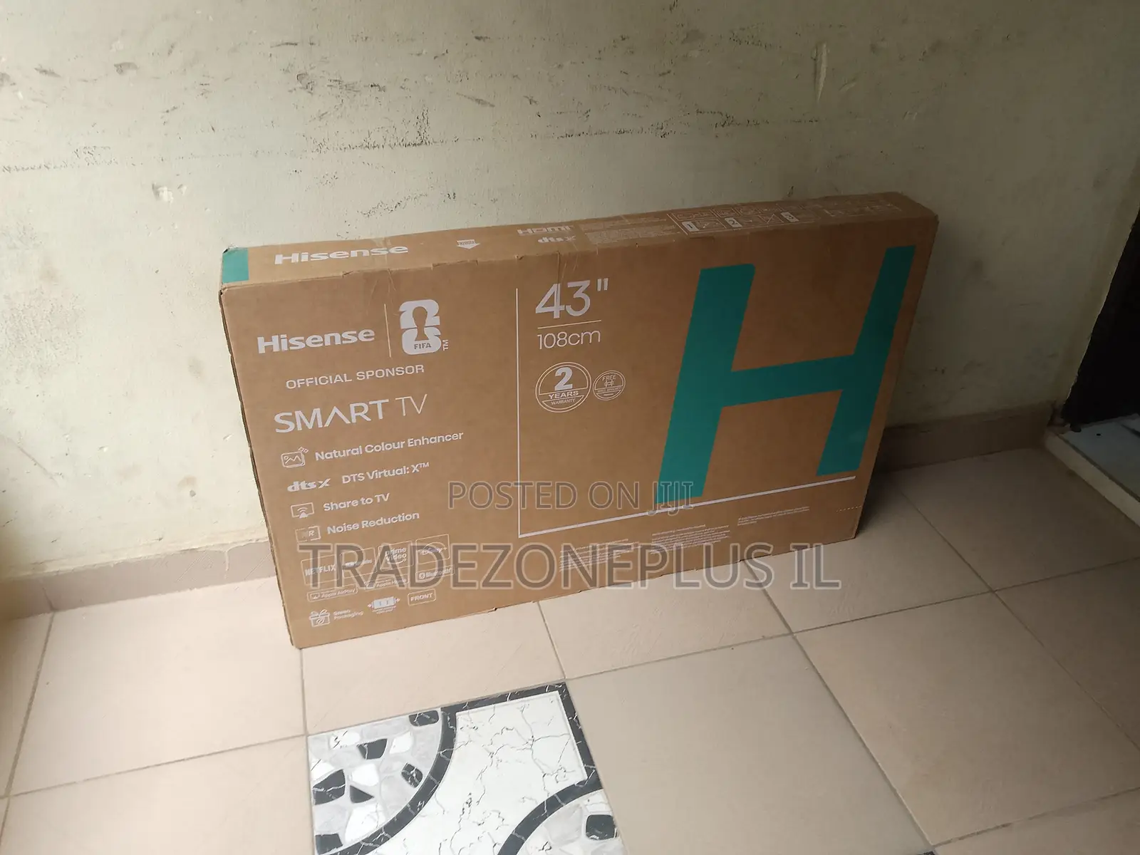 High Quality Hisense 43 Inches Smart TV Restocked