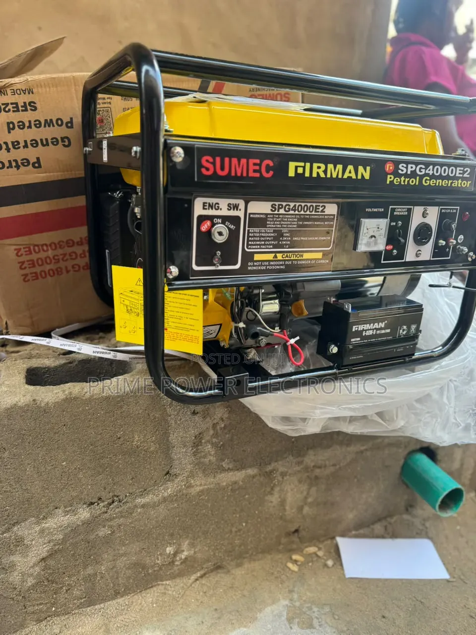 Original Sumec Firman 4.5kVA Petrol Generator – Powerful Reliable