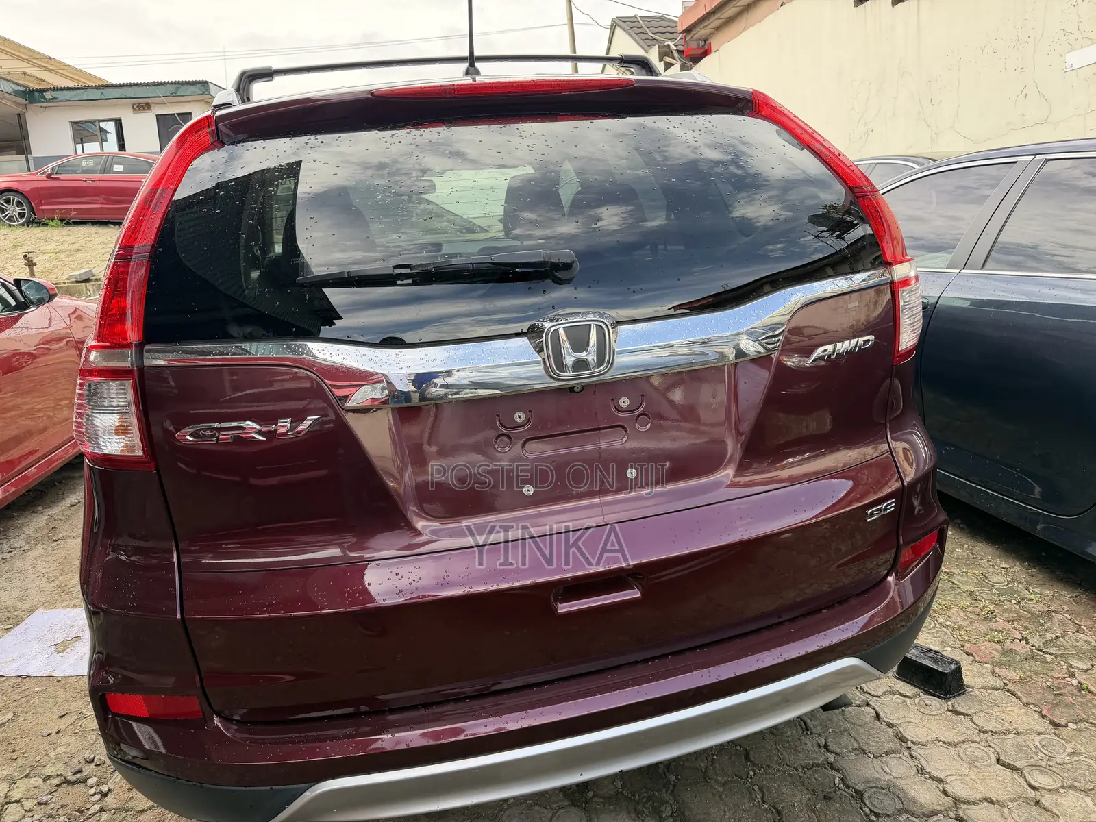 Honda CR-V EX-L 4dr SUV AWD (2.4L 4cyl CVT) 2016 Red