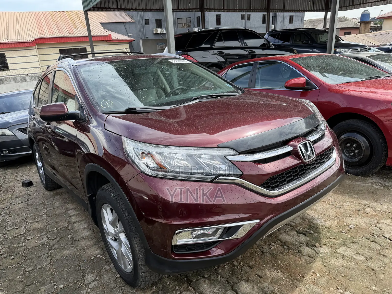 Honda CR-V EX-L 4dr SUV AWD (2.4L 4cyl CVT) 2016 Red
