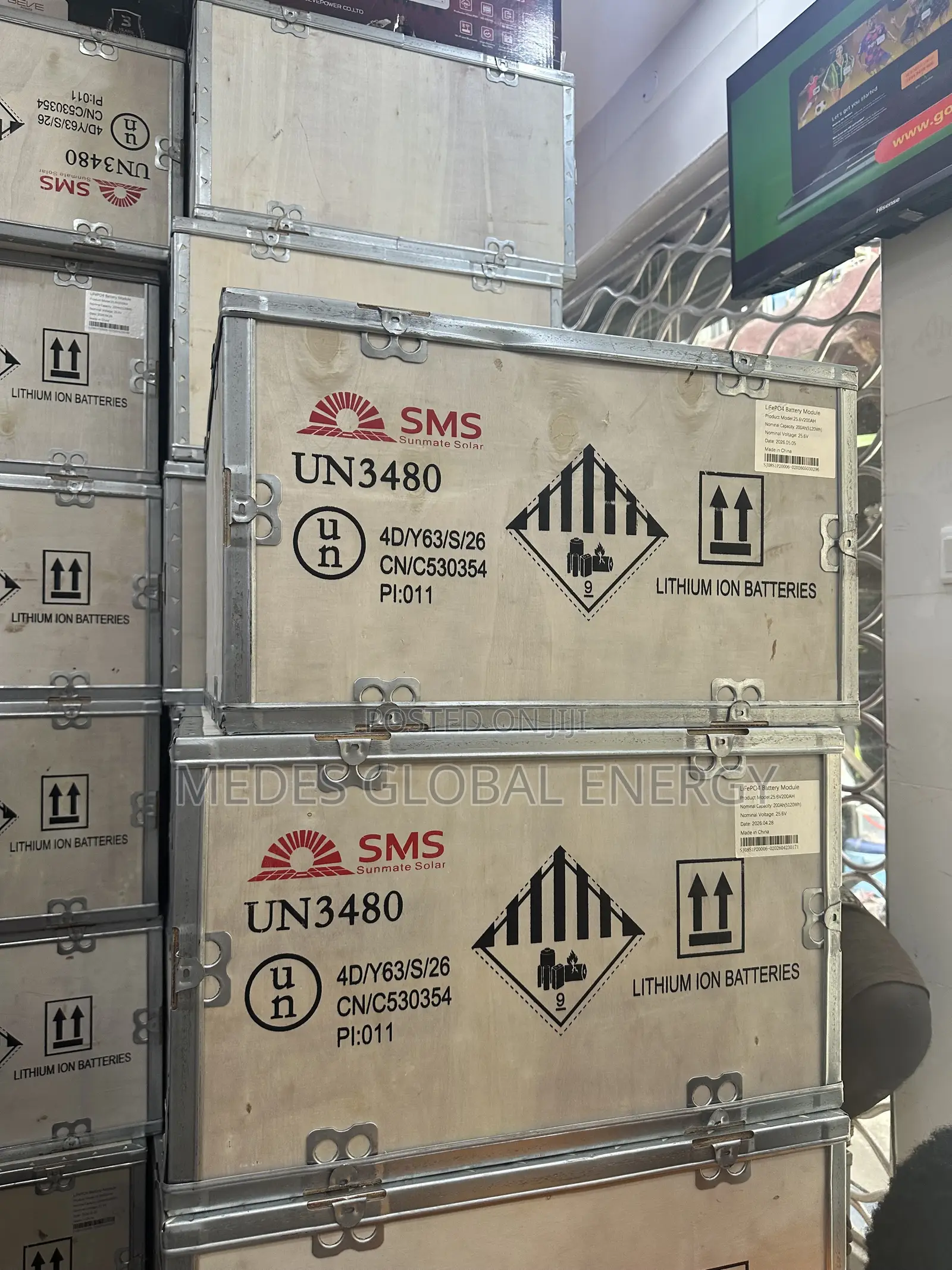 5kwh 24v SMS Lithium Ion Battery