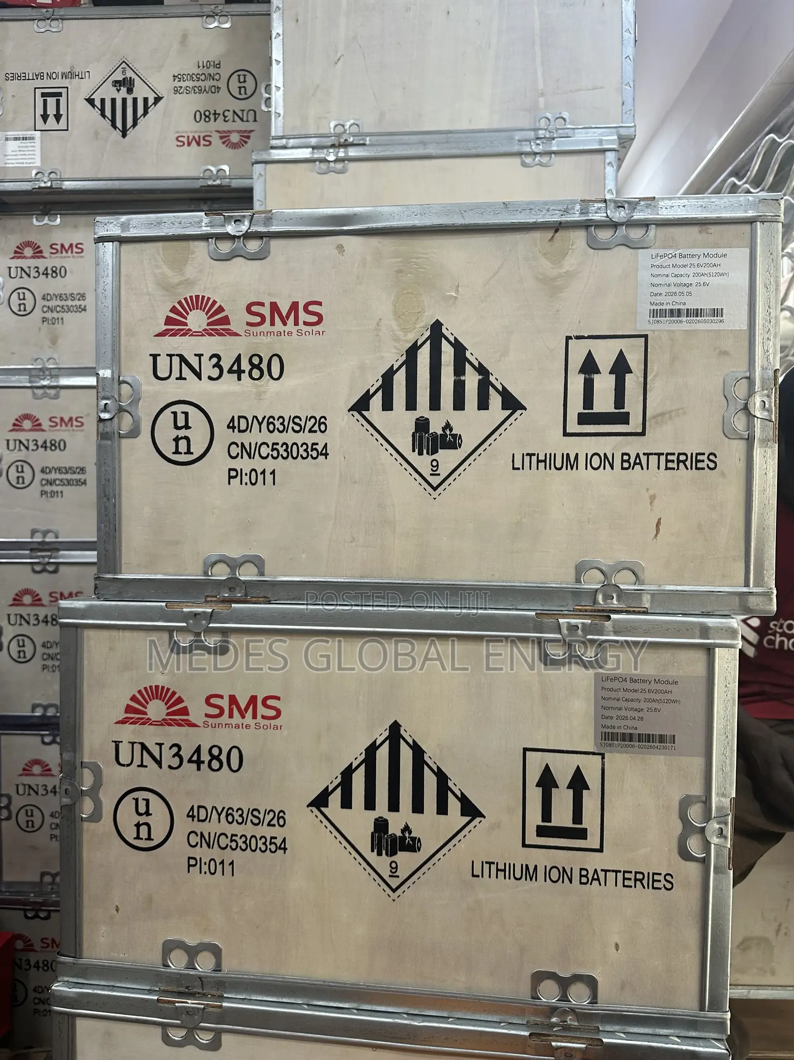 5kwh 24v SMS Lithium Ion Battery