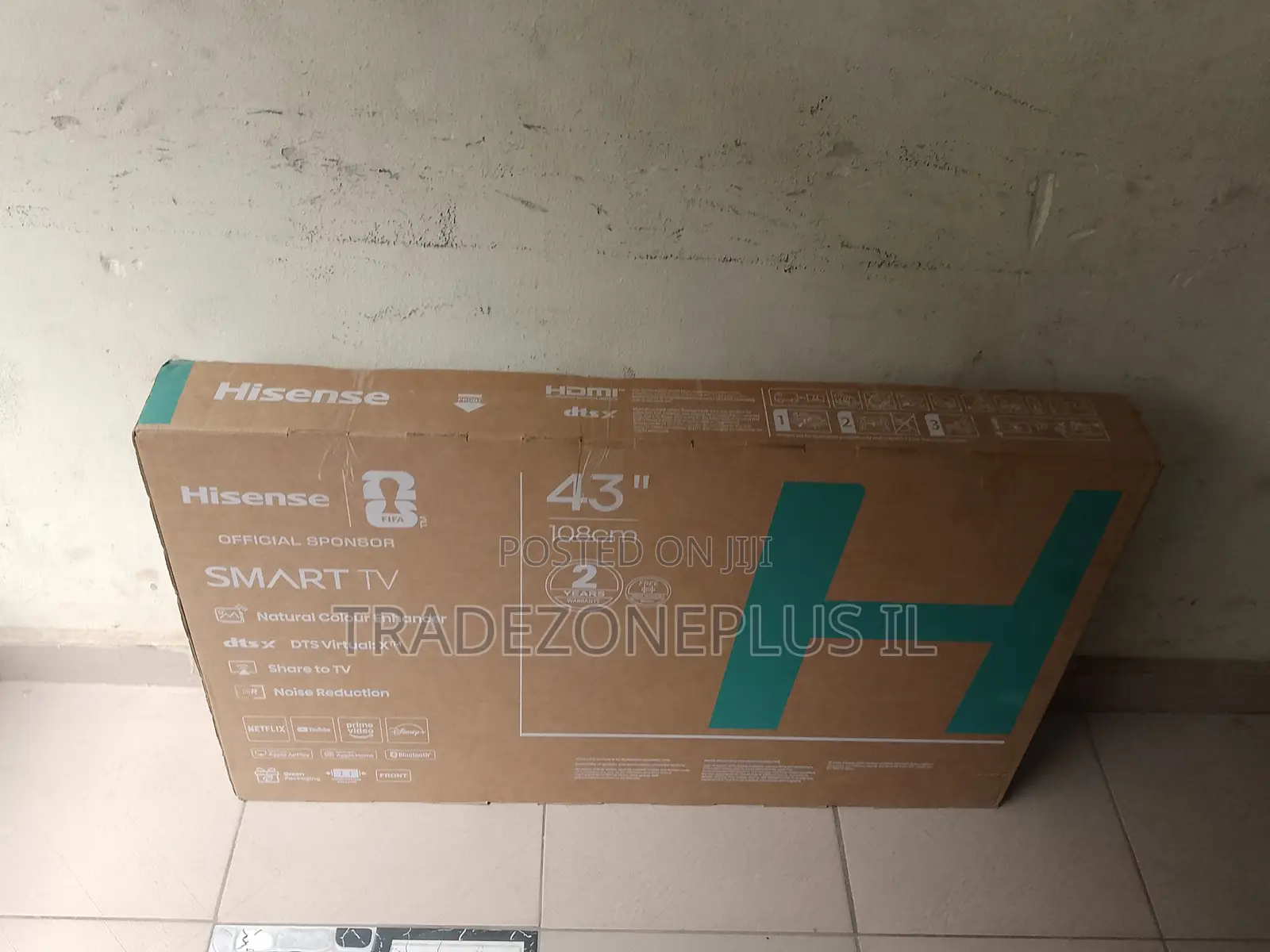Hisense 43 Inches Smart TV With Natural Color Enhancer
