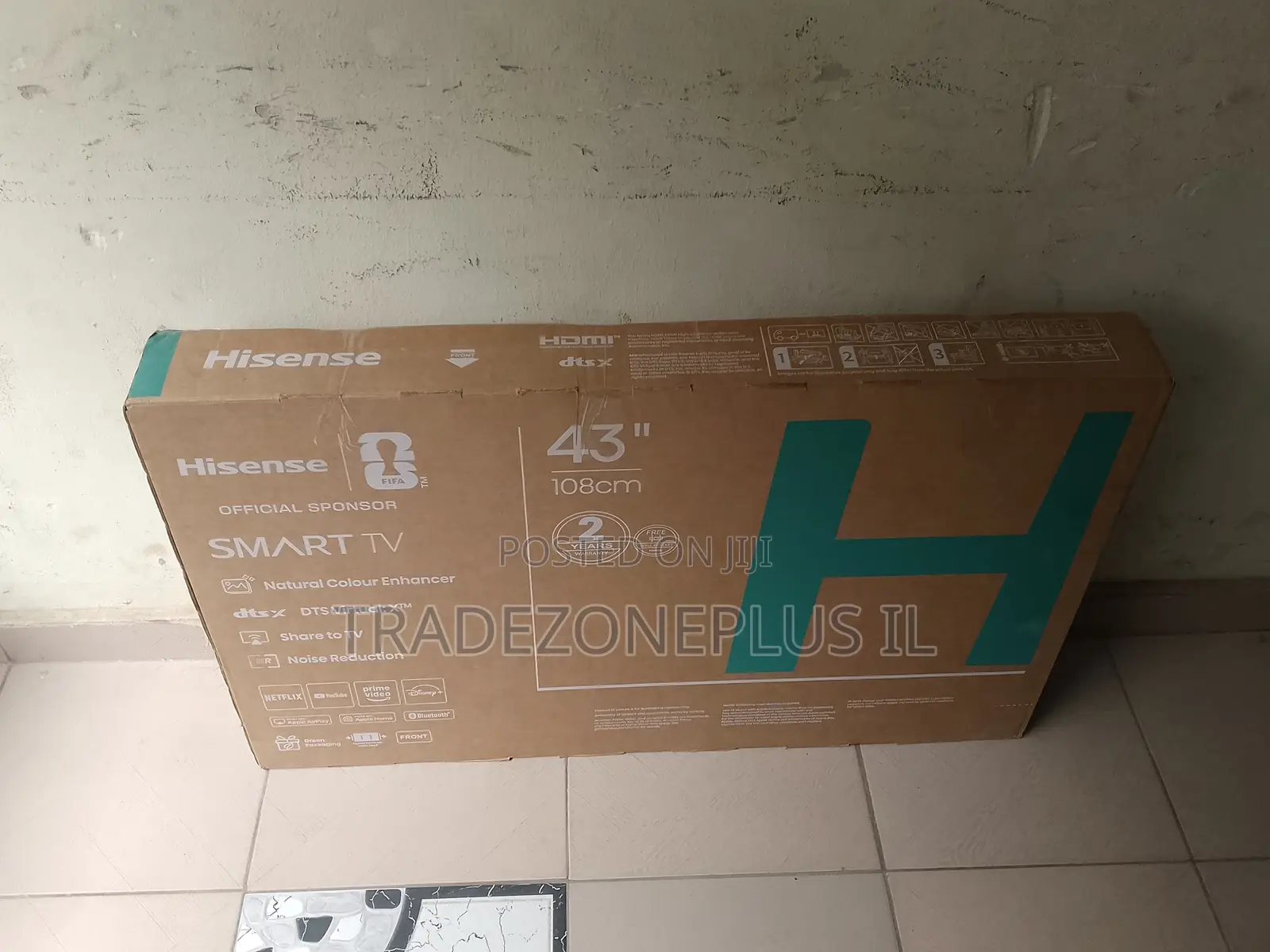 Hisense 43 Inches Smart TV With Natural Color Enhancer