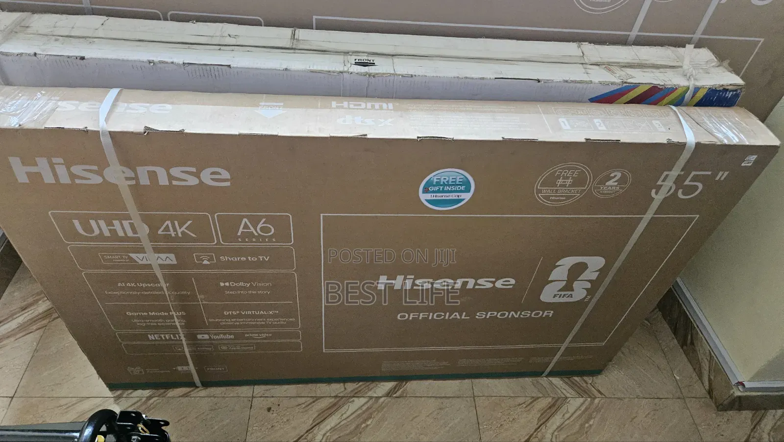 55" Hisense Smart TV (A6 Series)