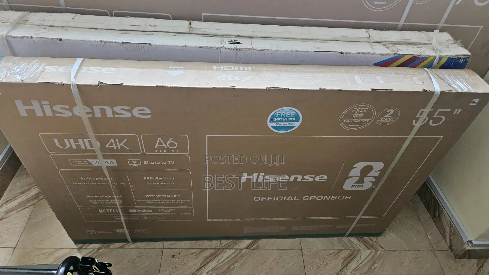55" Hisense Smart TV (A6 Series)