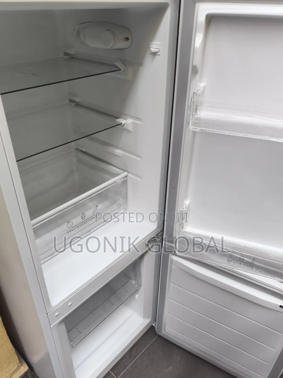 Portable Double Door Fridge and Freezer