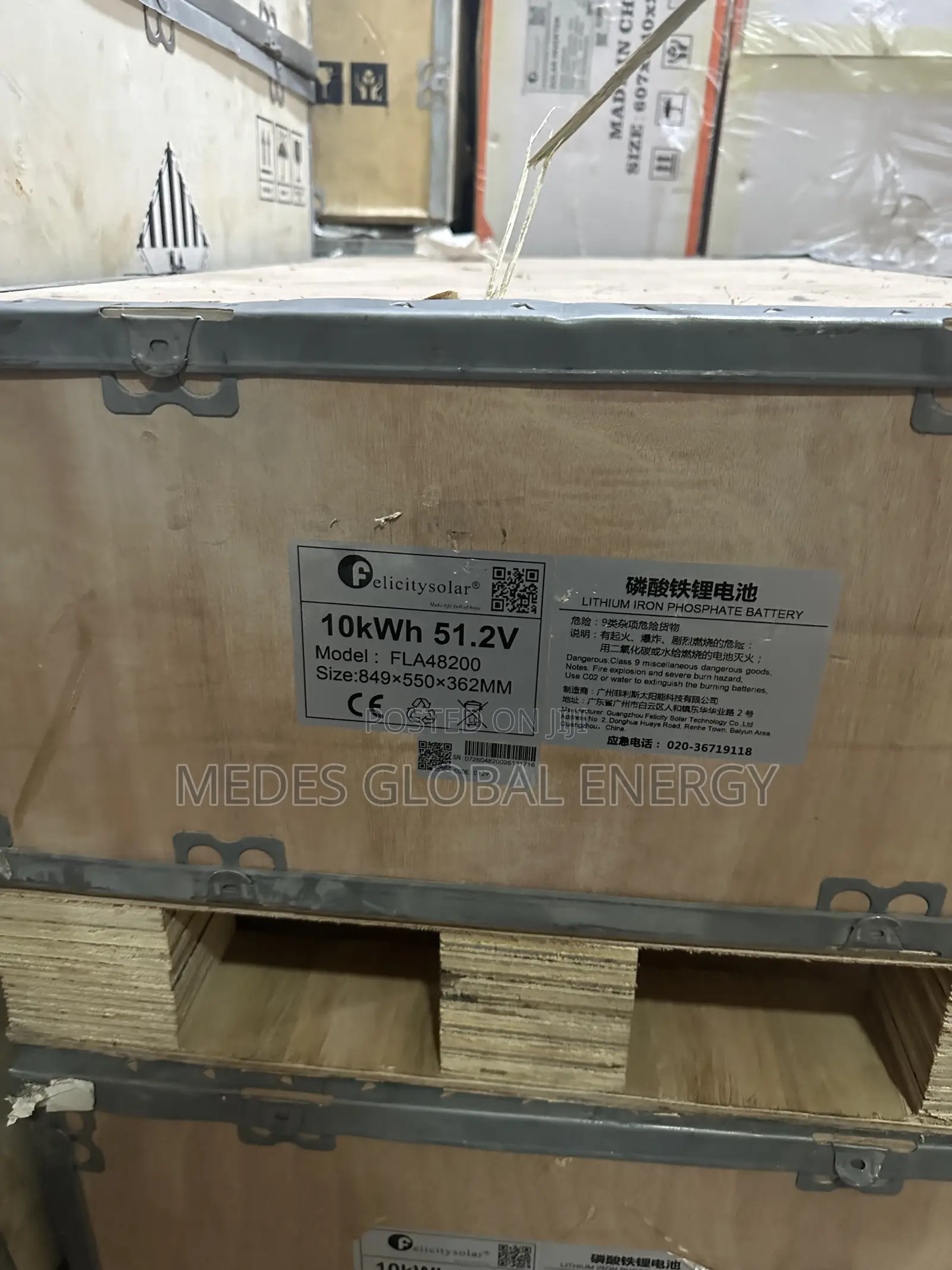 10kwh 51.2v Felicity Lithium Battery