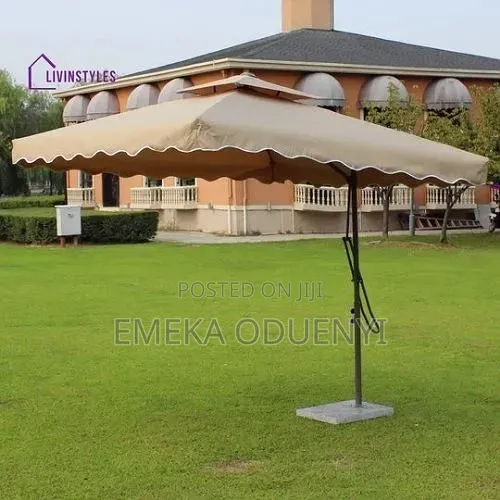 7ft*7ft Falling Canopy Desgin Outdoor Umbrella -Green