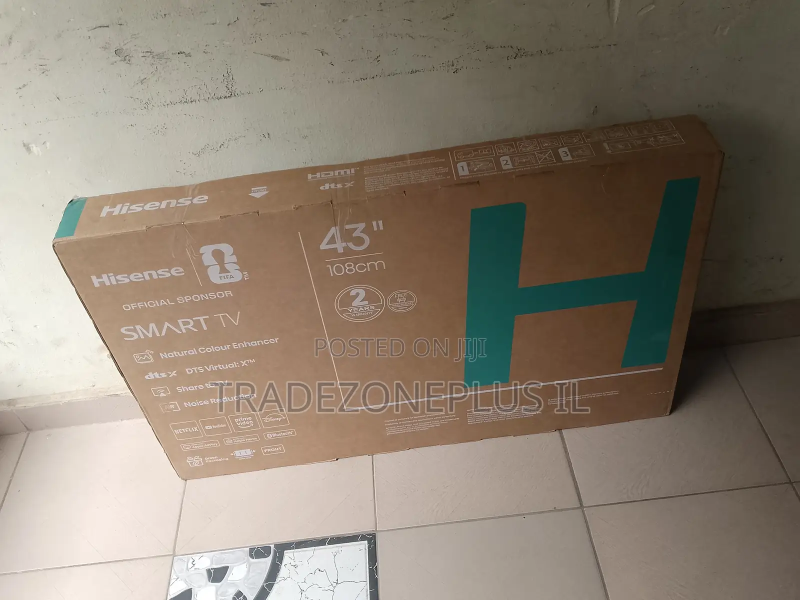 Hisense 43 Smart TV With Led Technology
