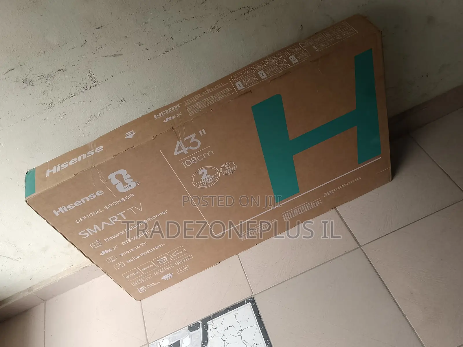 Hisense 43 Smart TV With Led Technology