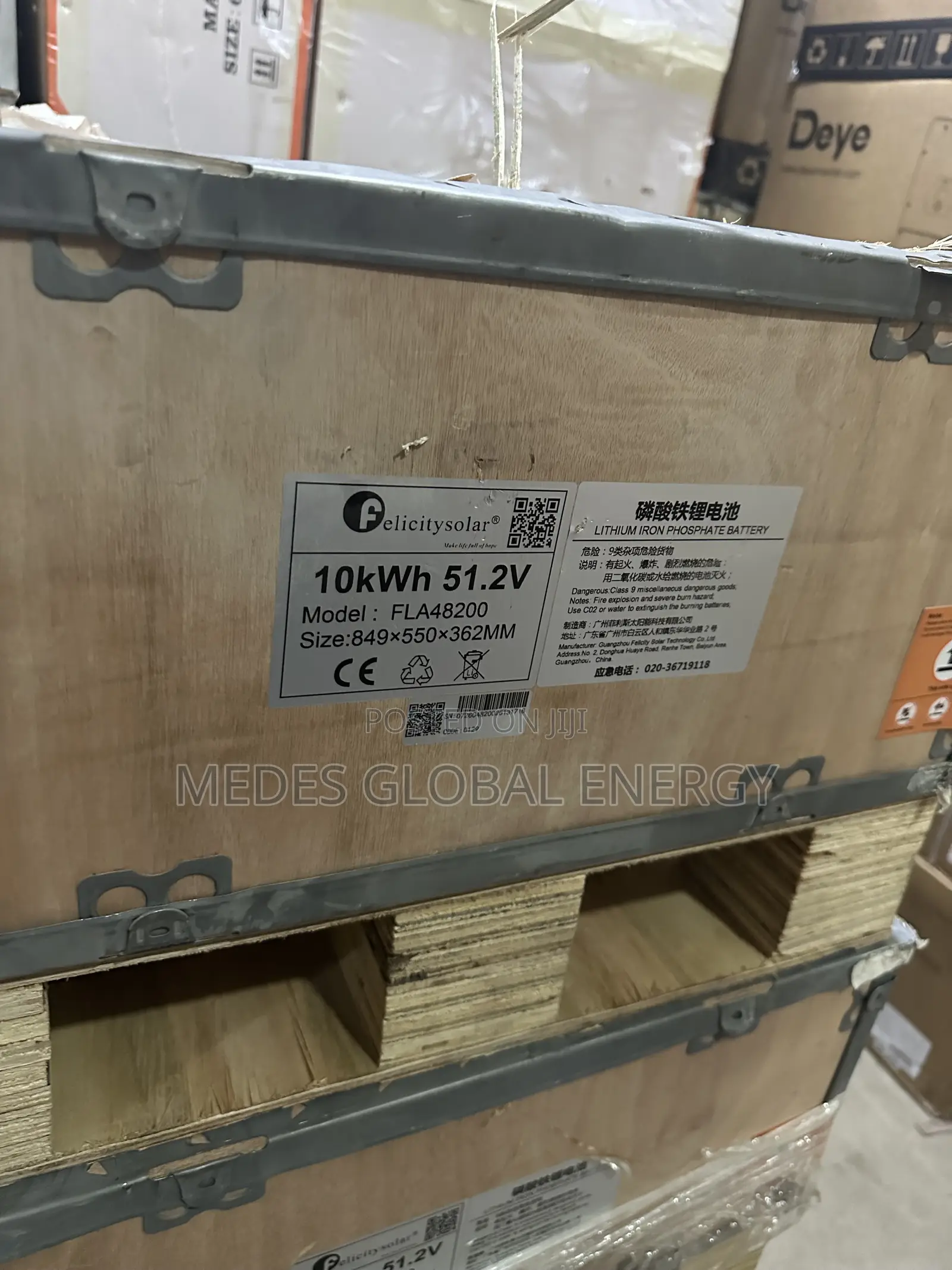 10kwh 51.2v Flat Felicity Lithium Ion Battery
